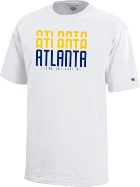 Atlanta Tech College Champion Youth Short Sleeve Tee Atlanata Tech Repeat Design - ONLINE ONLY