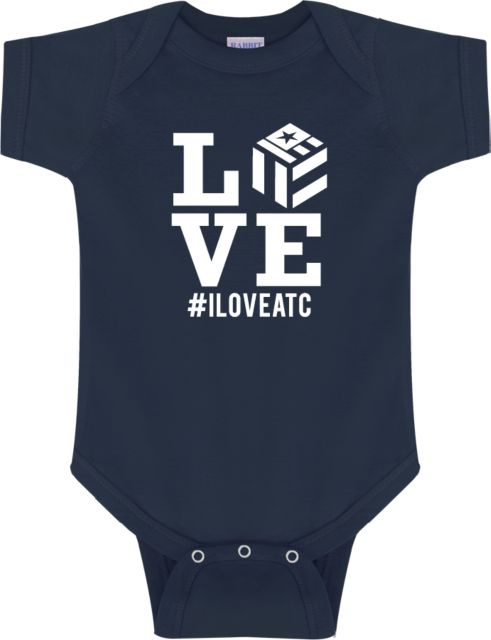 Atlanta Tech College Infant Bodysuit I Love ATC - ONLINE ONLY