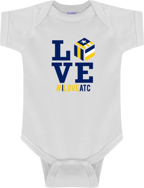 Atlanta Tech College Infant Bodysuit I Love ATC - ONLINE ONLY