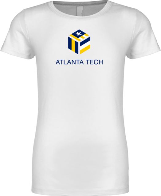 Atlanta Tech College Next Level Girls Fashion Fit T Shirt Atlanta Tech - ONLINE ONLY