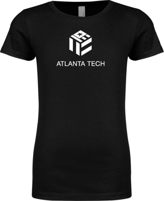Atlanta Tech College Next Level Girls Fashion Fit T Shirt Atlanta Tech - ONLINE ONLY