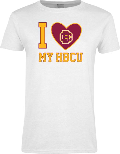 Bethune Cookman Ladies T Shirt I Heart My HBCU - ONLINE ONLY