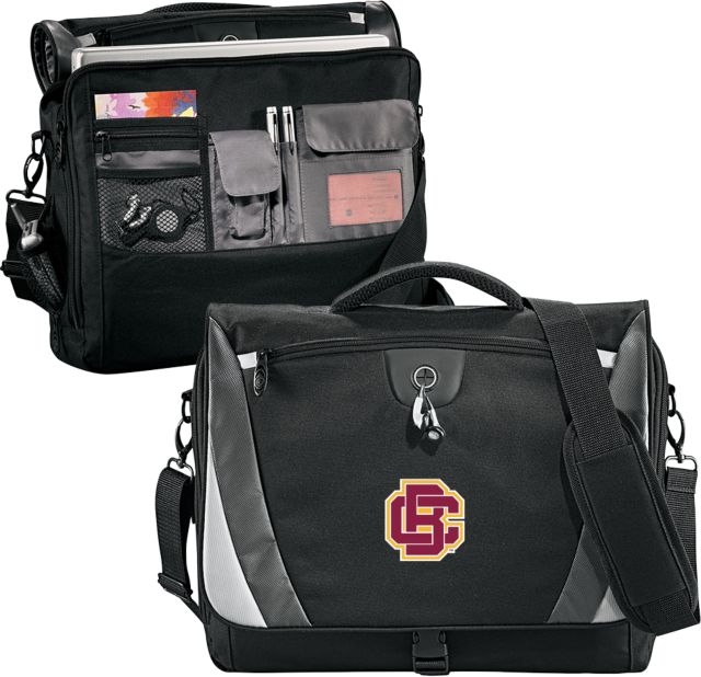 Bethune Cookman Slope Compu Messenger Bag Primary Mark - ONLINE ONLY