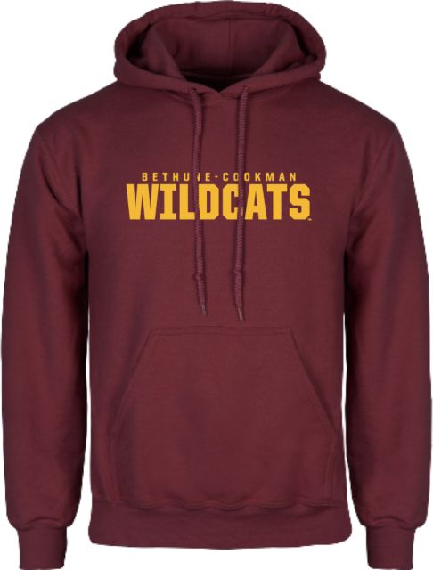 Bethune Cookman Fleece Hoodie Bethune Cookman Wildcats Stacked - ONLINE ONLY