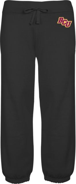 Bethune Cookman ENZA Ladies Banded Fleece Capri BCU - ONLINE ONLY