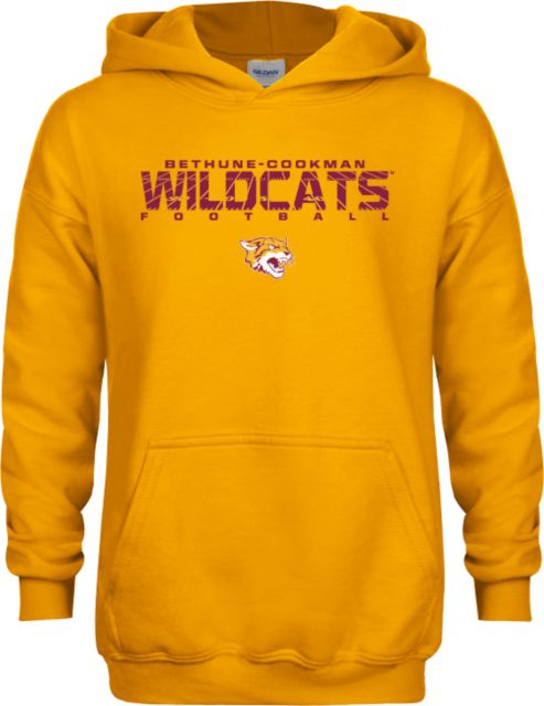 Bethune Cookman Youth Fleece Hoodie Football Yards Design - ONLINE ONLY:  Bethune-Cookman University