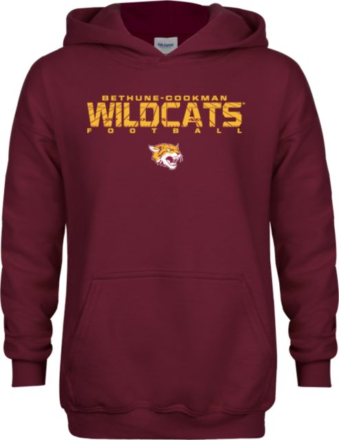 Bethune Cookman Youth Fleece Hoodie Football Yards Design - ONLINE ONLY:  Bethune-Cookman University