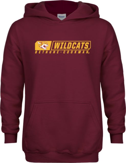 Bethune Cookman Youth Fleece Hoodie Wildcats in Box - ONLINE ONLY