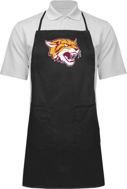 Bethune Cookman Full Length Apron Wildcat Head - ONLINE ONLY