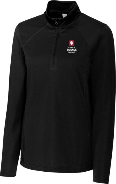 Indiana C&B Womens Clique Ice Pique Half Zip IU Indianapolis School of Science - ONLINE ONLY