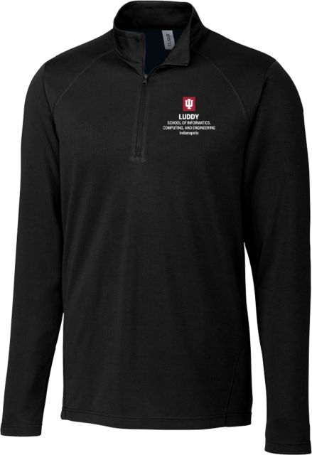 Indiana C&B Clique Ice Pique Half Zip IU Indianapolis Luddy School of Informatics Computing Engineering - ONLINE ONLY