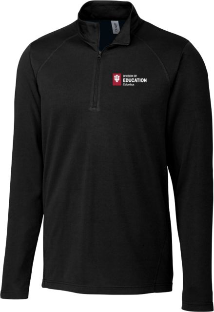 Indiana C&B Clique Ice Pique Half Zip IU Columbus Division of Education Horizontal - ONLINE ONLY