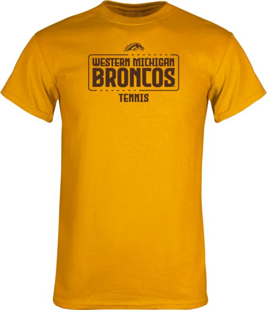 Western Michigan T Shirt WMU Broncos Tennis - ONLINE ONLY
