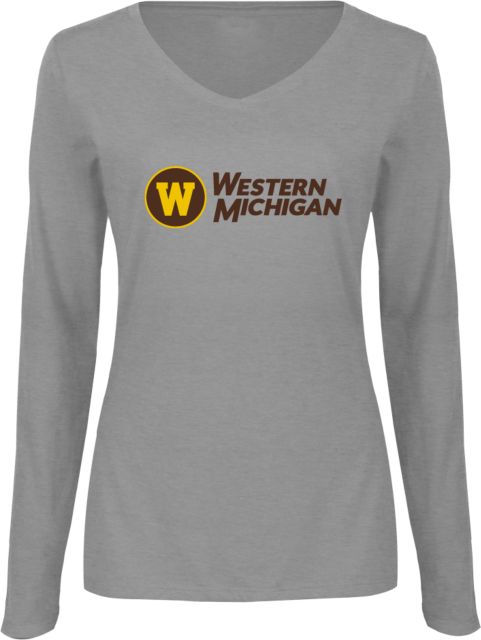 Lids Western Michigan Broncos Women's Proud Mascot Long Sleeve T-Shirt -  Ash