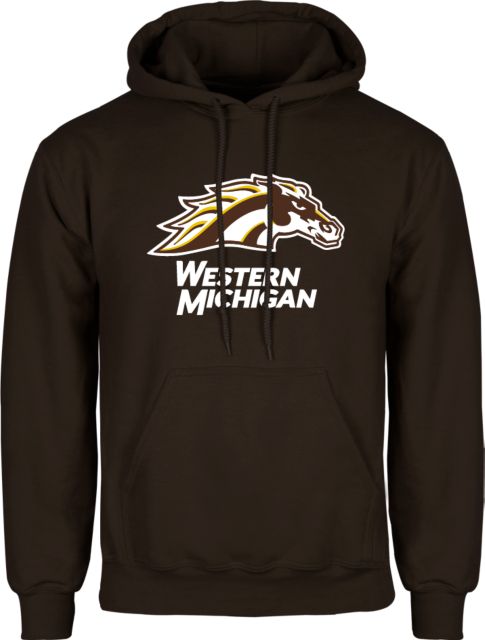 : Tee Luv WMU Broncos Hoodie - Hooded Western Michigan University  Sweatshirt (Oxford Heather) (S) : Sports & Outdoors