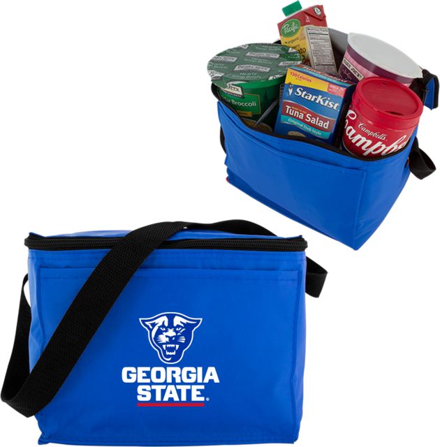 Georgia State Six Pack Cooler Primary Logo - ONLINE ONLY