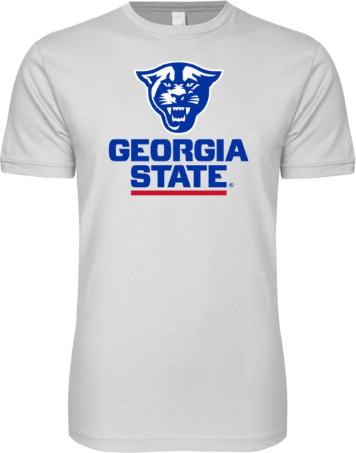 Georgia State Next Level SoftStyle T Shirt Primary Logo - ONLINE ONLY