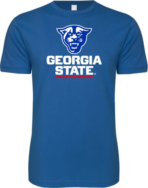 Georgia State Next Level SoftStyle T Shirt Primary Logo - ONLINE ONLY