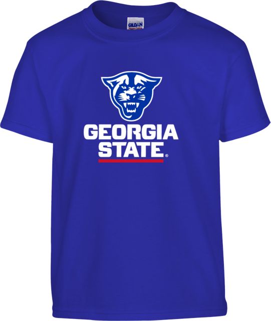 Georgia State Youth T Shirt Primary Logo - ONLINE ONLY