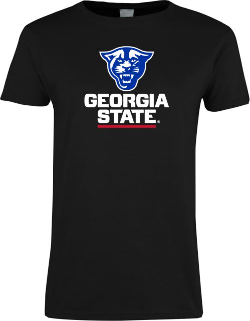 Georgia State Womens Short Sleeve Tee Primary Logo - ONLINE ONLY