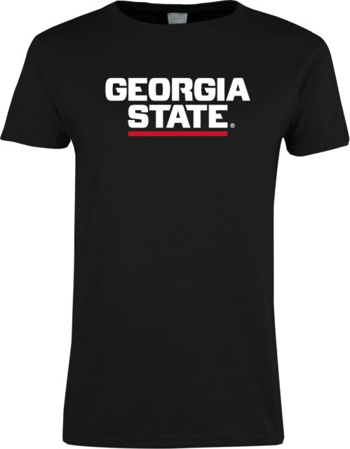 Georgia State Womens Short Sleeve Tee Stacked Logo - ONLINE ONLY