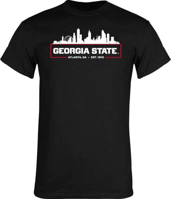 Georgia State T Shirt Atlanta Skyline - ONLINE ONLY