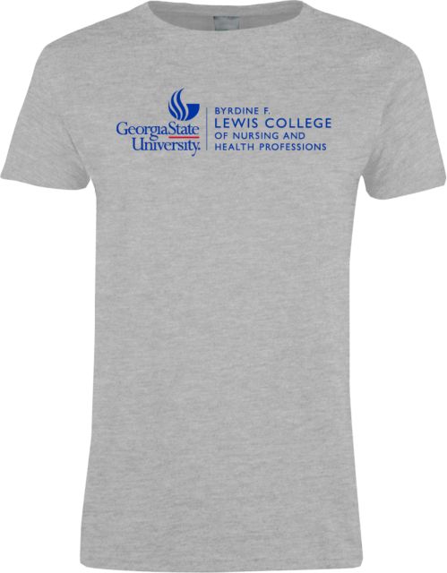 Georgia State Womens Short Sleeve Tee Lewis College of Nursing and Health Professions - ONLINE ONLY