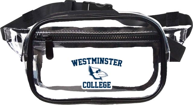Westminster Clear Fanny Pack Westminster College Primary Athletics Mark - ONLINE ONLY