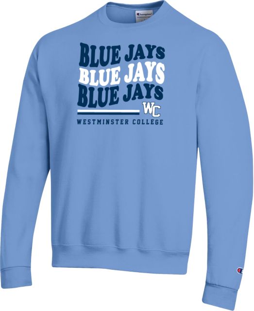 Westminster Champion Fleece Crew Westminster College Jays Repeating - ONLINE ONLY