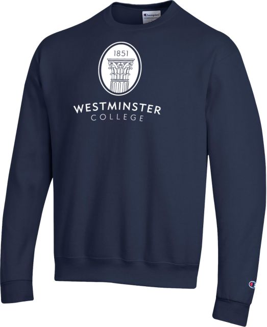Westminster Champion Fleece Crew Westminster College Primary Institutional Mark - ONLINE ONLY