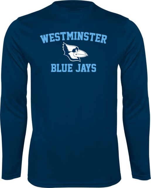 Westminster Performance Long Sleeve Shirt Westminster Jays Mark - ONLINE ONLY