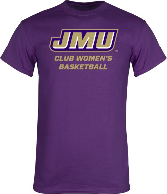James Madison T Shirt Club Basketball Womens - ONLINE ONLY