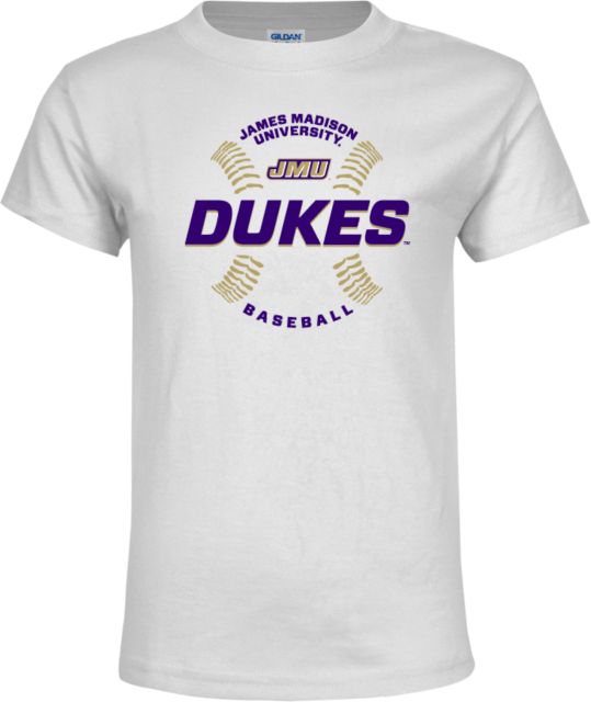 James Madison Youth T-Shirt Dukes Baseball w/ Seams - ONLINE ONLY
