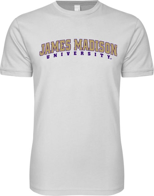 James Madison Next Level SoftStyle T-Shirt James Madison University Arched - ONLINE ONLY