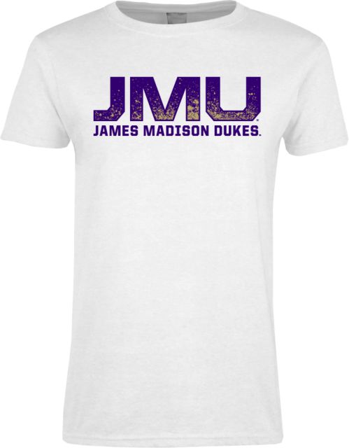 James Madison Ladies T-Shirt JMU James Madison Dukes Textured - ONLINE ONLY