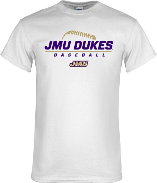 James Madison T-Shirt JMU Dukes Baseball Stacked - ONLINE ONLY