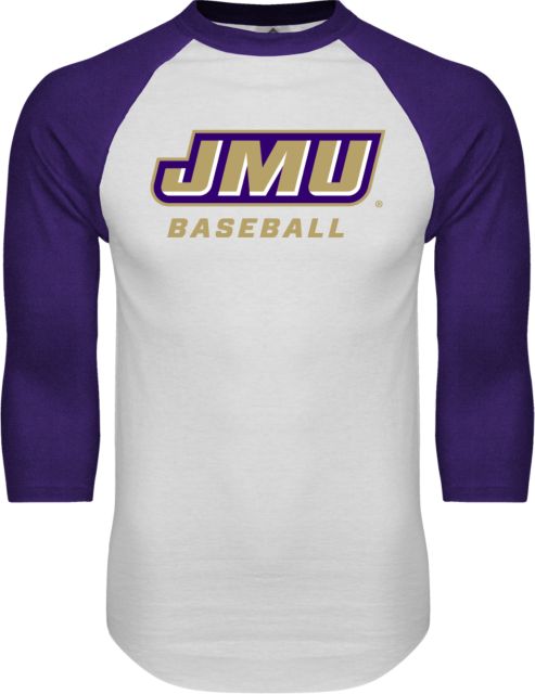James Madison Raglan Baseball T-Shirt Baseball - ONLINE ONLY