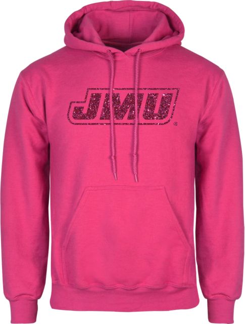 James Madison Fleece Hoodie JMU Glitter - ONLINE ONLY