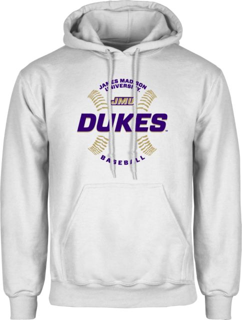 James Madison Fleece Hoodie Dukes Baseball w/ Seams - ONLINE ONLY