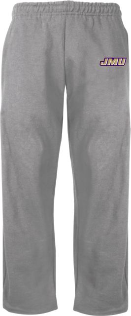 James Madison Fleece Open Bottom Pant Primary Logo - ONLINE ONLY