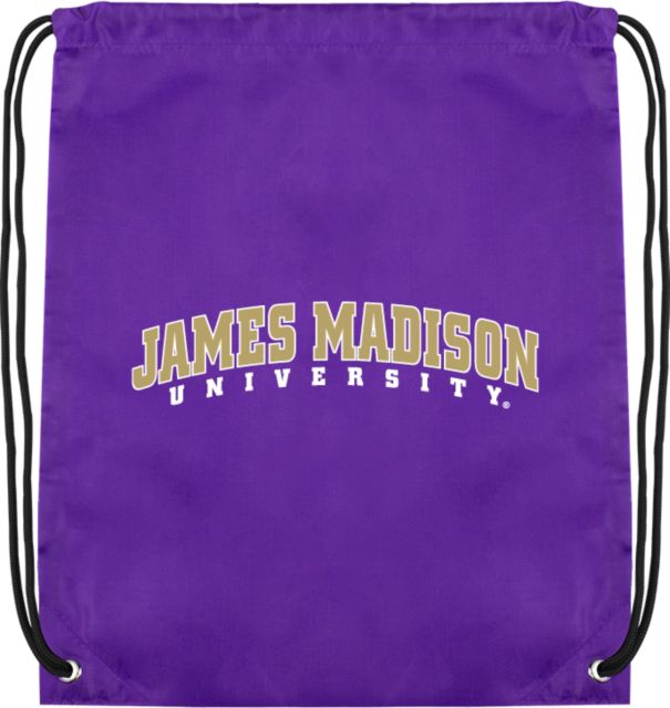 James Madison Drawstring Backpack James Madison University Arched - ONLINE ONLY