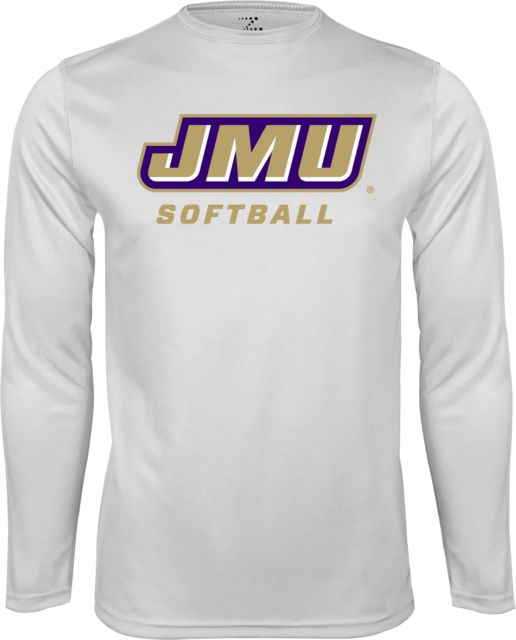 James Madison Syntrel Performance Longsleeve Shirt Softball - ONLINE ONLY