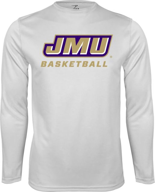 James Madison Syntrel Performance Longsleeve Shirt Basketball - ONLINE ONLY
