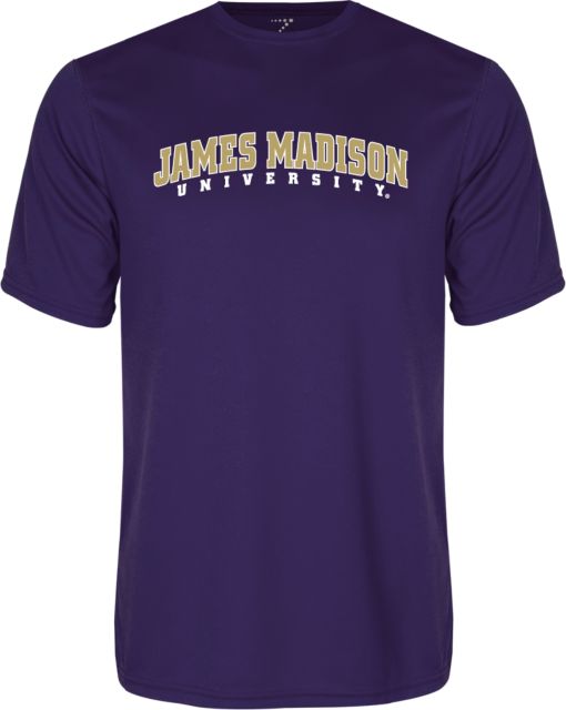 James Madison Syntrel Performance Tee James Madison University Arched - ONLINE ONLY