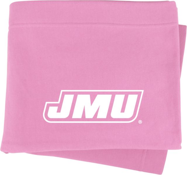 James Madison Sweatshirt Blanket Primary Logo - ONLINE ONLY