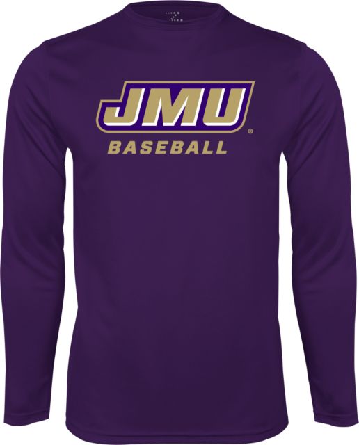 James Madison Syntrel Performance Longsleeve Shirt Baseball - ONLINE ONLY