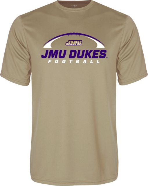 James Madison Syntrel Performance Tee JMU Dukes Football Under Ball - ONLINE ONLY