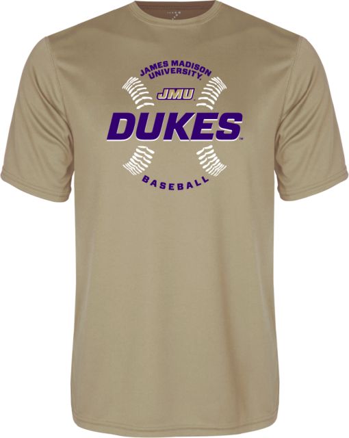 James Madison Syntrel Performance Tee Dukes Baseball w/ Seams - ONLINE ONLY