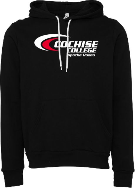 Cochise College Bella + Canvas Fleece Hood Cochise College Apaches Rodeo - ONLINE ONLY