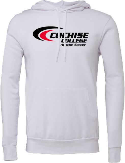 Cochise College Bella + Canvas Fleece Hood Cochise College Apaches Soccer - ONLINE ONLY